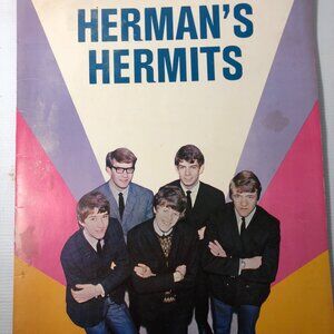 Herman’s Hermits 1965 Baltimore Ticket Stub & Concert Program